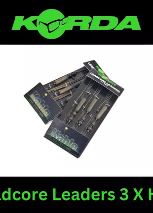 KORDA LEADCORE LEADERS 3x HELI SAFE