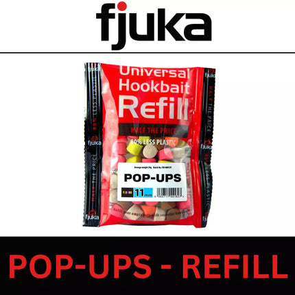 FJUKA POP-UPS FUORO UNIVERSAL HOOKBAIT REFILL 6mm / 8mm / 11mm