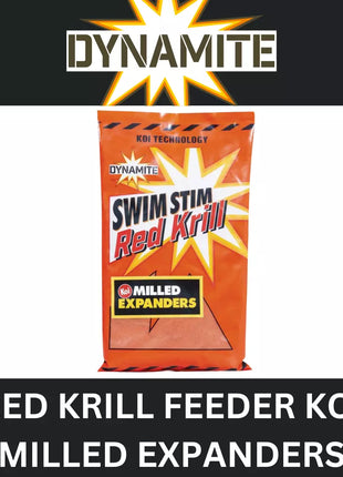 DYNAMITE SWIM STIM RED KRILL KOI MILLED EXPANDERS 750g