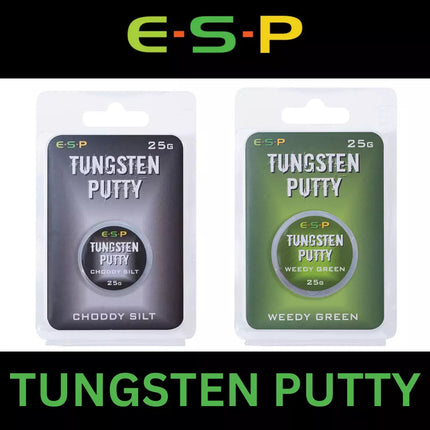 ESP TUNGSTEN PUTTY 25g CHODDY SILT / WEEDY GREEN