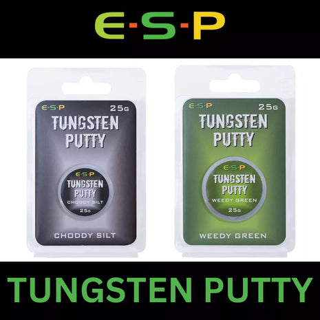 ESP TUNGSTEN PUTTY 25g CHODDY SILT / WEEDY GREEN