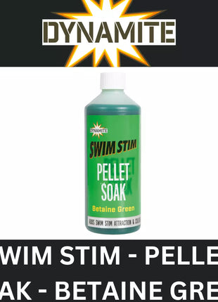 DYNAMITE SWIM STIM PELLET SOAK BETAINE GREEN 500ml