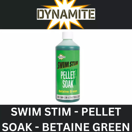 DYNAMITE SWIM STIM PELLET SOAK BETAINE GREEN 500ml