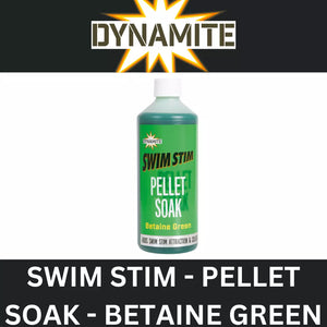 DYNAMITE SWIM STIM PELLET SOAK BETAINE GREEN 500ml