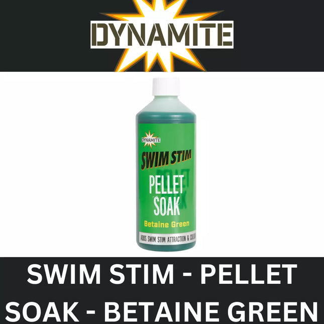 DYNAMITE SWIM STIM PELLET SOAK BETAINE GREEN 500ml