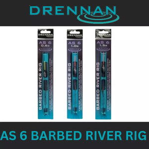 DRENNAN AS 6 BARBED RIVER RIG 0.6g / 1.0g / 1.5g