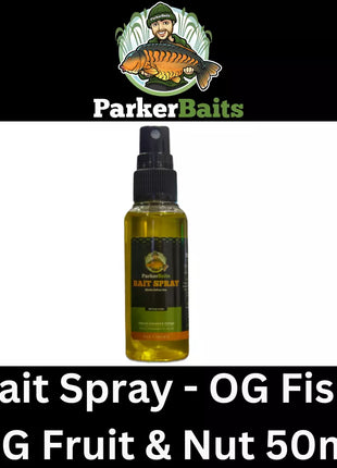 Parker Baits Bait Spray OG Fish/OG Fruit & Nut 50ml