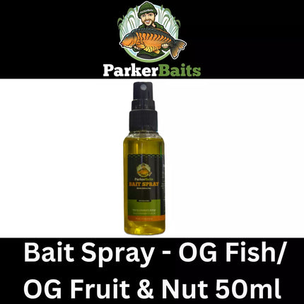 Parker Baits Bait Spray OG Fish/OG Fruit & Nut 50ml