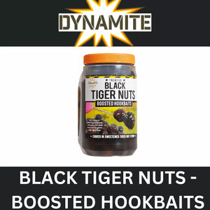 DYNAMITE FRENZIED BLACK TIGER NUTS BOOSTED HOOKBAITS 500ml