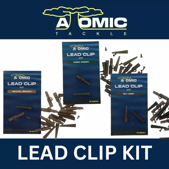 Atomic Tackle Lead Clip Kit- All Colours