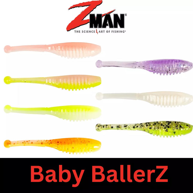 Z-Man Baby BallerZ 2" - Multiple Colours