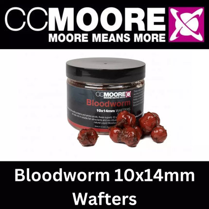 CCMOORE Bloodworm 10x14mm Wafters