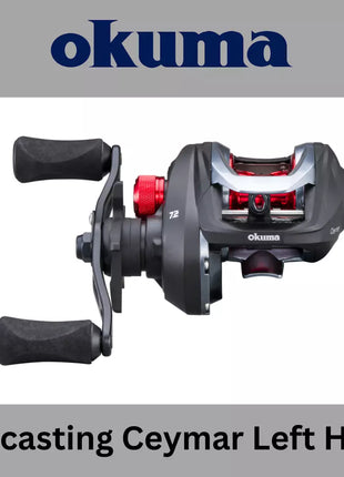 OKUMA Baitcasting Ceymar Left handed Bait Casters - 101 LH