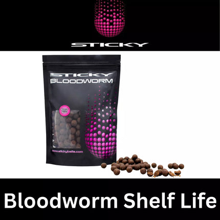 STICKY Bloodworm Boilies Shelf Life