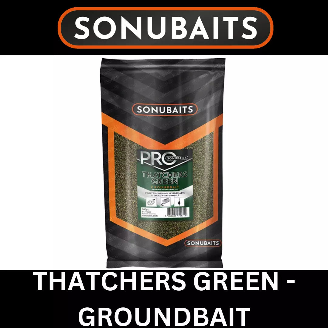 PRO SONUBAITS THATCHERS GREEN GROUNDBAIT 900g