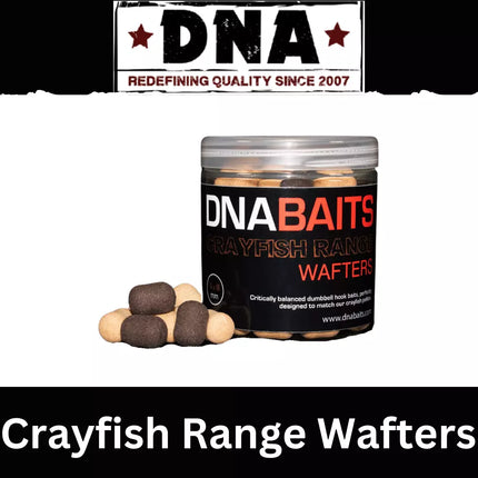 DNA BAITS Crayfish Range Wafters 14 x 18mm - 130g