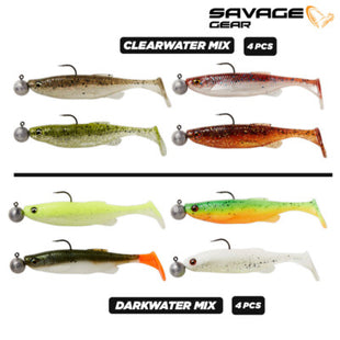 Fat Minnow T-Tail 13cm 20g Ready to Fish (4 pack) by Billing Tackle