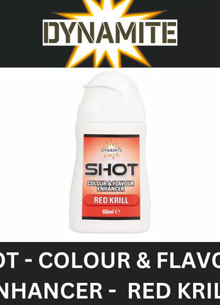 DYNAMITE SHOT COLOUR & FLAVOUR ENHANCER RED KRILL 60ml