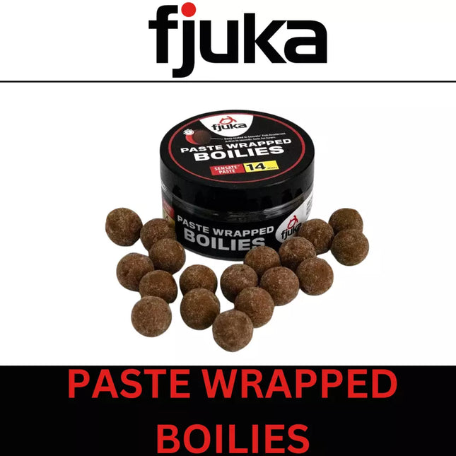 FJUKA PASTE WRAPPED BOILIES SENSATE PASTE 14mm