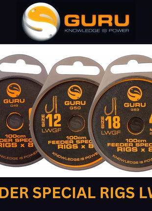 GURU FEEDER SPECIAL RIGS LWGF 100cm