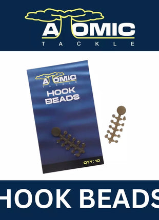 Atomic Tackle Hook Beads – Weed Green
