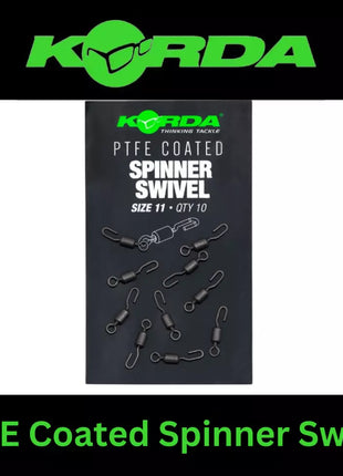 KORDA PTFE COATED SPINNER SWIVEL Size 11