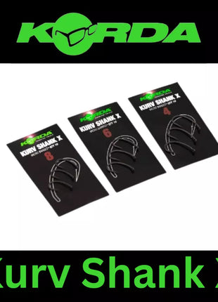KORDA KURV SHANK X MICRO BARBED | 4 - 6 - 8
