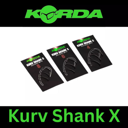 KORDA KURV SHANK X MICRO BARBED | 4 - 6 - 8