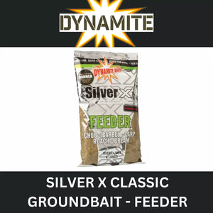 DYNAMITE SILVER X CLASSIC GROUNDBAITS FEEDER