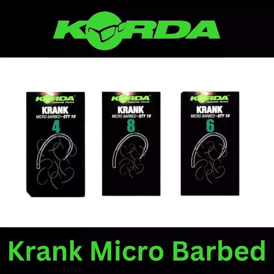 KORDA KRANK MICRO BARBED | 4 - 6 - 8