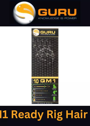 GURU QM1 READY RIGS HAIR RIG 4’’