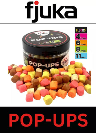 FJUKA POP-UPS FUORO 50g 8mm / 11mm