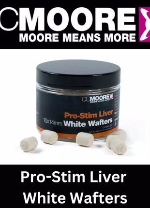 CCMOORE Pro-Stim Liver 10x14mm White Wafters