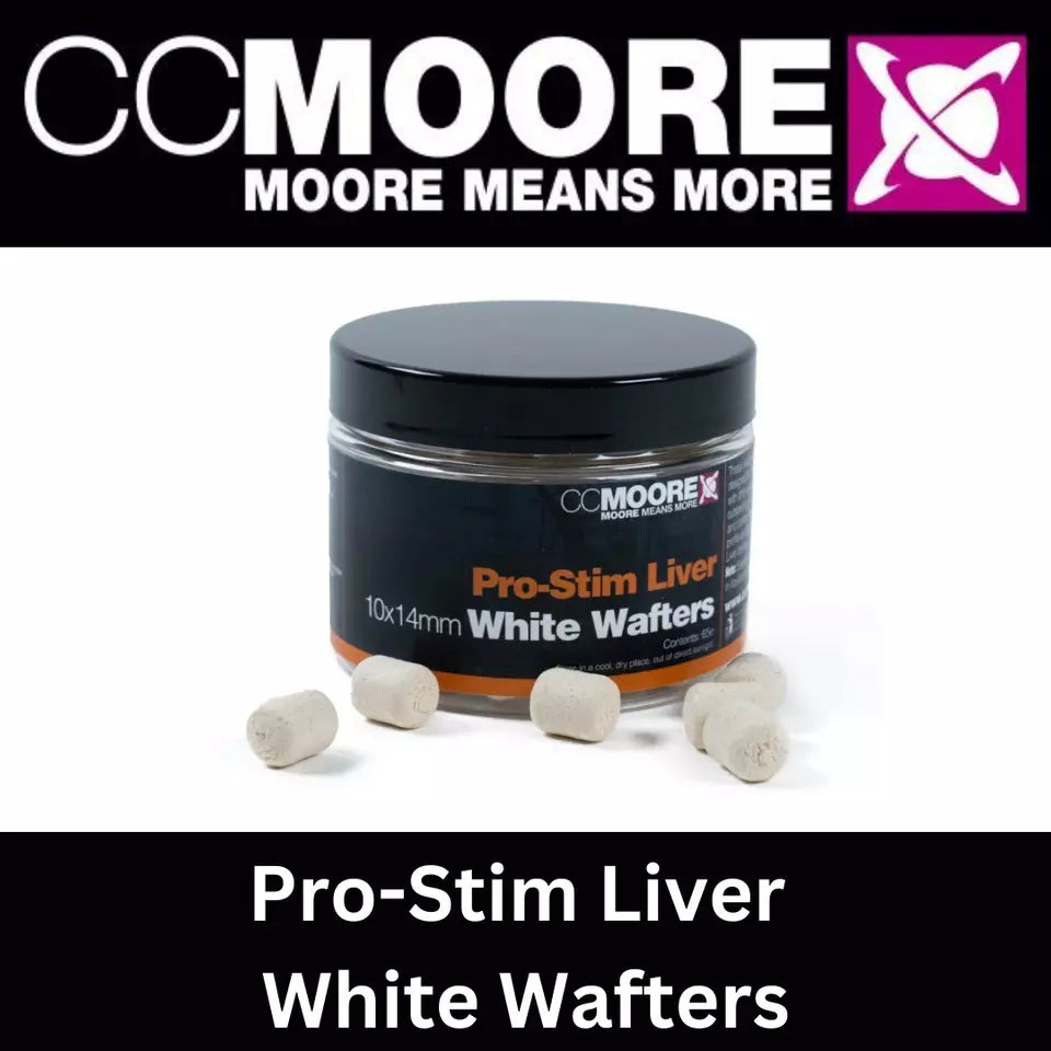 CCMOORE Pro-Stim Liver 10x14mm White Wafters