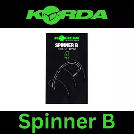 KORDA SPINNER B BARBLESS | 4 - 6 - 8