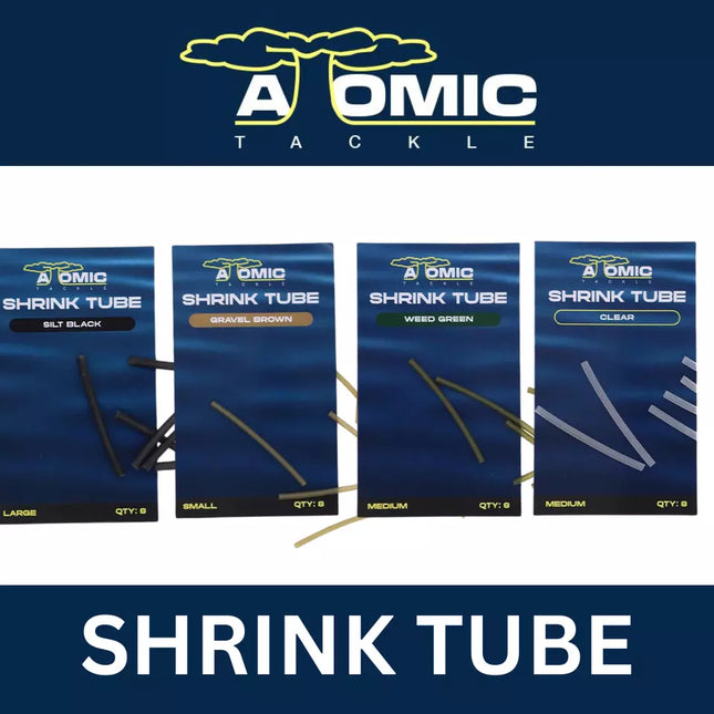 Atomic Tackle Shrink Tube Small, Medium, Large - All Colours