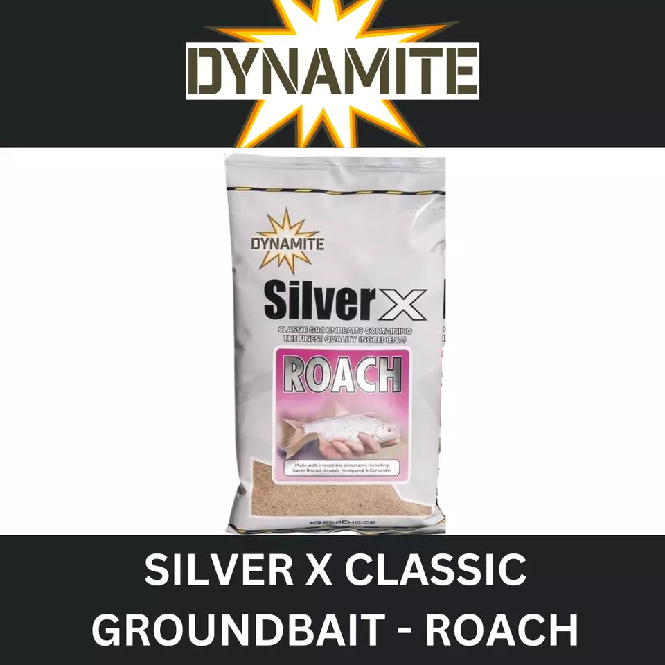 DYNAMITE SILVER X CLASSIC GROUNDBAITS ROACH