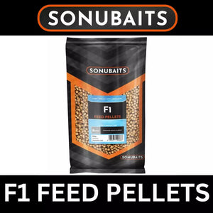 SONUBAITS F1 FEED PELLETS 2mm / 4mm / 6mm 900g