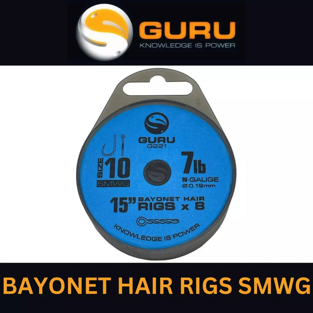 GURU BAYONET HAIR RIGS SMWG 15’’