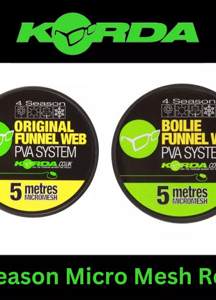 KORDA FUNNEL WEB 4 SEASON 5m MICROMESH REFILL
