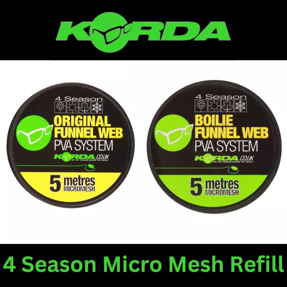 KORDA FUNNEL WEB 4 SEASON 5m MICROMESH REFILL