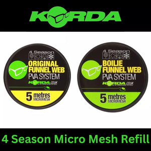 KORDA FUNNEL WEB 4 SEASON 5m MICROMESH REFILL