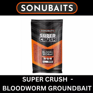 SONUBAITS SUPERCRUSH BLOODWORM GROUNDBAIT 2kg