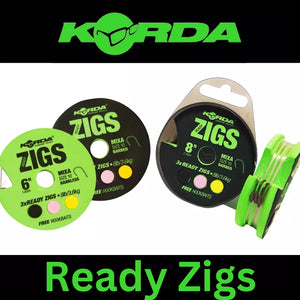 KORDA READY ZIGS BARBED & BARBLESS