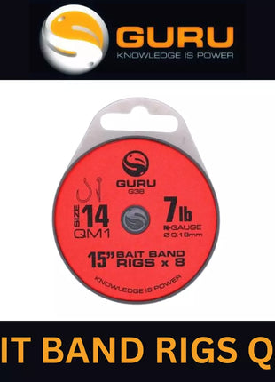 GURU BANDED HAIR RIGS QM1 15’’