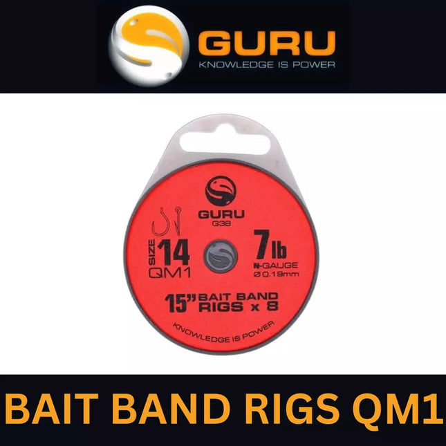 GURU BANDED HAIR RIGS QM1 15’’