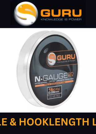 GURU N GAUGE PRO POLE & HOOKLENGTH LINE