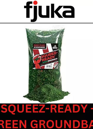 FJUKA SQUEEZE-READY GREEN GROUNDBAIT