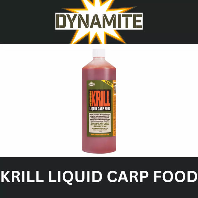 DYNAMITE PREMIUM KRILL LIQUID CARP FOOD 1L