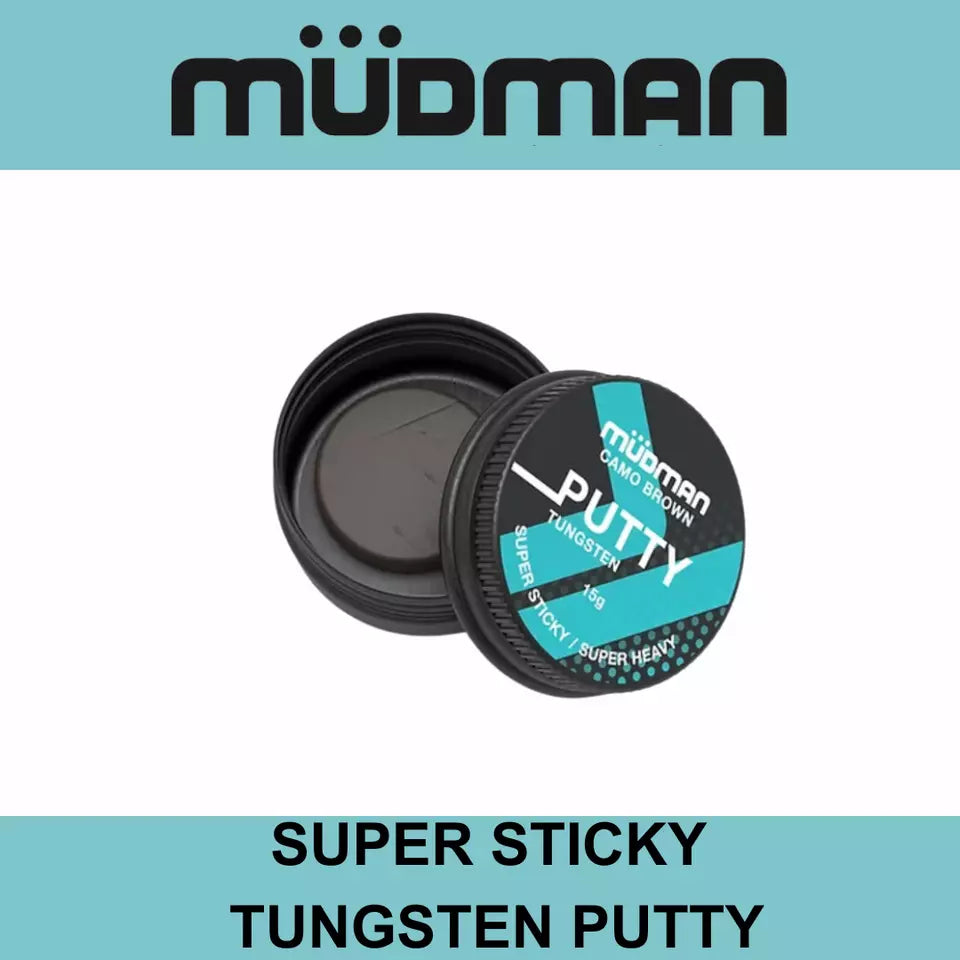 MUDMAN CAMO BROWN SUPER STICKY TUNGSTEN PUTTY 15g